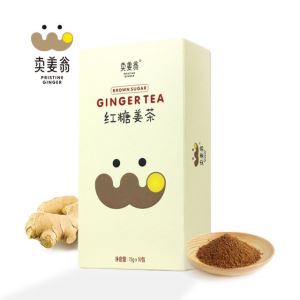 Chinese Instant Red Date Ginger Tea For Body Warm Up And Prevent Colds, Circulate The Blood To Relieve Pain