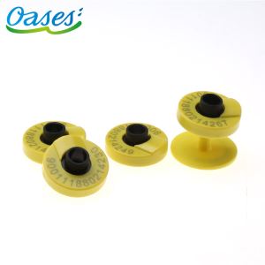 Multiple Chips Options High Quality Rfid Animal Ear Tag