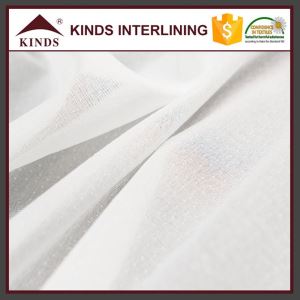 100% Polyester Hard and Thick or Thin and Light Plain Weaving Low Stretch Woven Interlining