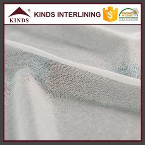 Four Way Stretch Circular Knitted Woven Fusible Interlining with PA or PES Dot