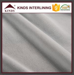 High Quality Polyester Tricot Knitted Interlining