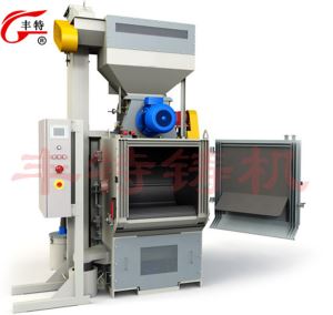 Crawler Abrator Belt Shot Blasting Machines for Steel finishing Automatic FTQ32 series