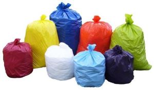 Disposable Low Price Colorful PE Plastic Garbage Bags Trash Bags