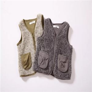 Winter and Autumn Warm High Quality Kids Coral Vest