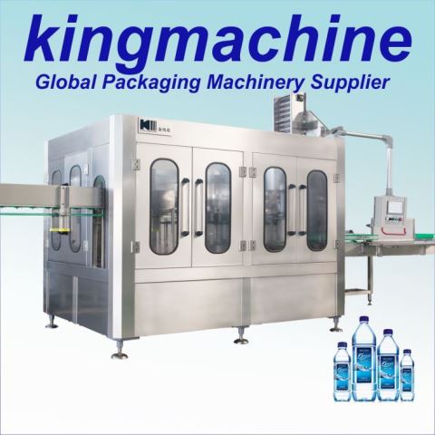 High Quality Automatic 3 in 1 Pure Mineral Water Filling Machine