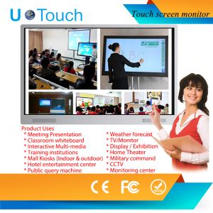 Big Size 4K Led Lcd Infrared Touch Screen Monitor/tv/pc With Dual System