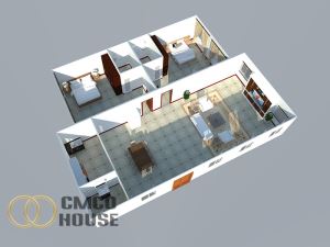 2 Bedroom Modular Container House