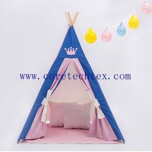 Hot Sale Wooden Pole Kids Teepee Tent for Children