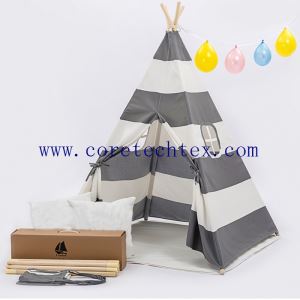 Outdoor or Indoor Canvas Teepee Tent for kids
