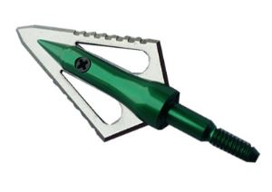 Traditional Broadheads Green 125 Grain 2 Saw Blade for Archery Hunting Crossbow Points Online