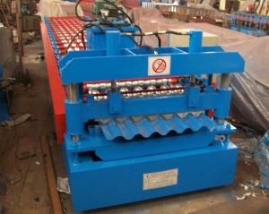 Wall Roof Door Panel Roll Forming Machine with High Speed, Automatic