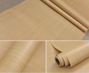 2017 High Quality PVC Decorative Film Roll With Wood Grain Pattern For Furniture Cover Decoration
