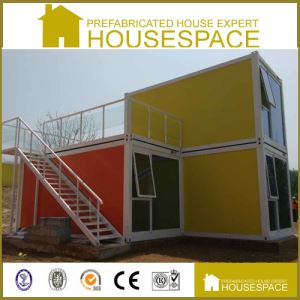 Modern low cost color steel prefab house