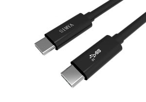 SIMYA Custom 3.1 USB-C - USB-C Ultra Slim Coaxial VR Cable , for Apple the Third Generation VR Glasses , Include HDMI V2.0 Support 4K 120 Frame