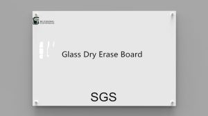 Glass Whiteboards, 24X36 Inches, White Surface, Frameless, Dry Erase Boards