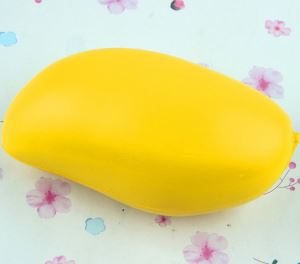 OEM Wholesale Anti Stress Soft PU Squishy Kawaii Slow Rising Cute Mango Toys Factory