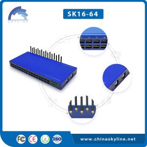 Sk 16-64 Ports Voip Gateway Gsm Voip Gateway Gsm Call Terminal