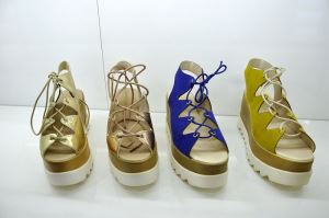 Outdoor Fashion Lace-up Comfortable Women's Platform open toe Sandals