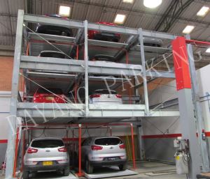 Six Layers Lifting and Moving Parking Equipment Car Parking System