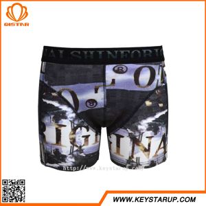 Fashional Chic Printed Boxer for Men Elastic Waistband Mens Boxer Underwear for Men