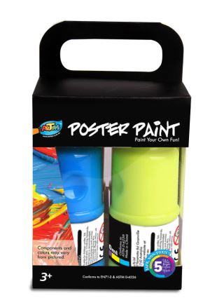 Poster Paint with Different Kinds of Packing Way, Professional Non-toxic Poster Painting Materials, Professional Manufacturer