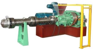 Cold Feeding Vacuum Rubber Extruder Single /compound-extruding Rubber Microwave Vulcanization Equipment Production Line