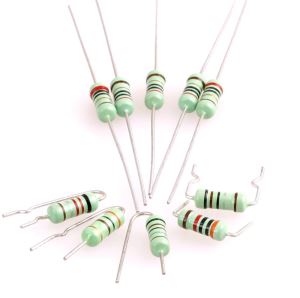 High Precision Metal Film Fixed 5 Bands 50 Ohm 250 Ohm 350 Ohm Resistor with 0.1% Resistance Tolerance