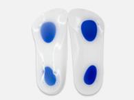 Medical Grade Silicone Orthotic Insoles with A Little Arch Support for Plantar Fasciitis and Ankle Pain Relief