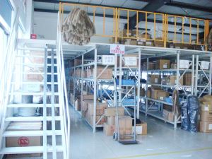 Industrial Heavy Loading Rack Supported Mezzanine Floor