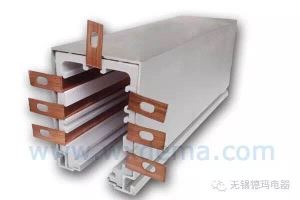Hanging 7-Pole Aluminum Alloy Power Supply Busbar Busway for Garment Factory