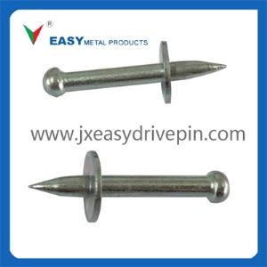 Carbon Steel High-Strength Galvanized NK Drive Pin with 12mm Metal Washer