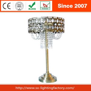 Hardware Metel Acrylic Beads Table Lamp And Acylic Desk Lamp