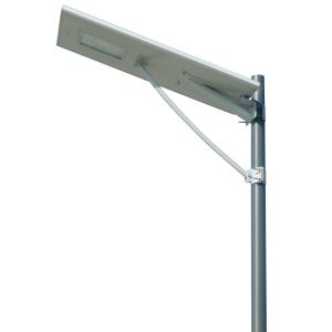 Low Price 60W Solar Street LED Light All in One with Pole /integrated Solar LED Street Light