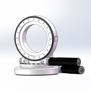 Dual-axis Slewing Drive for High Concentrator Photovotaics Tracking System