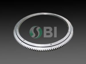 Single Row Four Point Contact Ball Slewing Bearings with External Gear