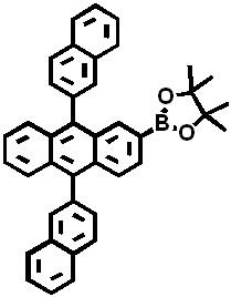 2-(9,10-Di-naphthalene-2-yl-anthracen -2-yl)-4,4,5,5-tetramethyl-[1,3,2] Dioxaborolane/CAS No.624744-67-8