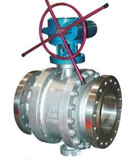 Electric Carbon Steel Flange Pneumatic-Hydraulic Trunnion Mounted Ball Valve