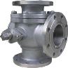 Three Way T Type Stainless Steel Flange Lever /Gear /Penumatic Ball Valve