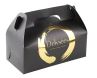 Custom Round Cylinder Baby Black Gift Box Supplier In China
