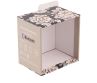 Luxury Handmade Suitcase Cosmetic Round Cardboard Gift Box Packaging