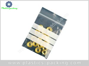 Transparent Reclosable Plastic Bag 3x5 4-mil Zip Lock Pouch Plastic Zippered Storage Pouch