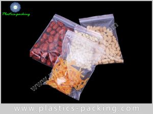 Medical Poly Pouch Zipper Thickness 120Micron PE Reseable Bag for Jewelery