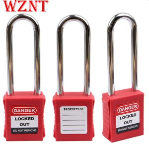 76mm Steel long Shackle Safety lock out tag out loto Padlock