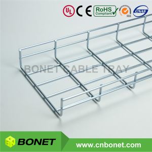 8" 200mm Fully Open Design Data Center Wire Basket Tray