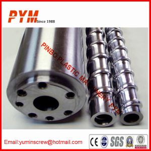 PVC PE Extruding Machine Bimetallic Screw Barrel