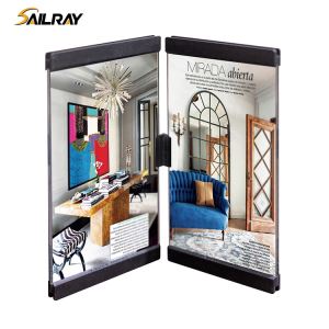 6 Inch Black Connectable Acrylic Creative Photo Frame for Home Decoration Two Piece Sets Leggy Horse