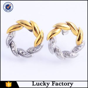 Cheap Unique Gold Silver Stud Earrings For Sale