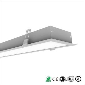 0.3M 15W 1500LM CRI 80 90 LED Linear Recessed Downlight Dimmable Square Recessed Strip Lighting