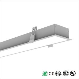 2FT 30W LED Industrial Linear Recessed Lighting Fixtures Commercial Linear Down Lighting with CE RoHS ETL DLC Certs