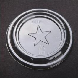 China Professional Factory Made ECO Plastic PET Flat Lid To Matching PET And Paper Cups